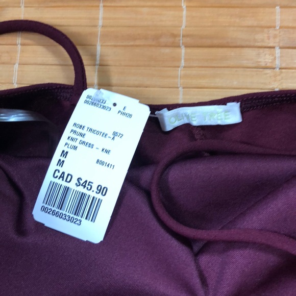 Burgundy wiggle dress mermaid dress F21 - Picture 5 of 7
